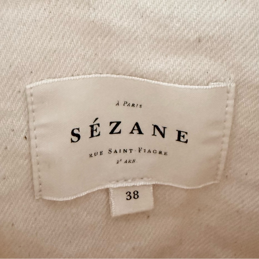 Sézane  Chemise Servanne Shirt

COLOR : ECRU CHINÉ

SIZE : 38

100% Coton - Picture 4 of 4